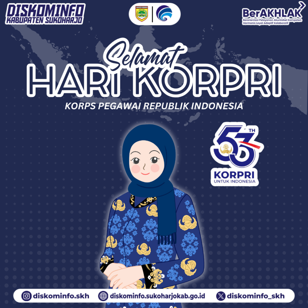 HUT ke-53 KORPRI, Mewujudkan ASN Profesional dan Adaptif di Era Digital