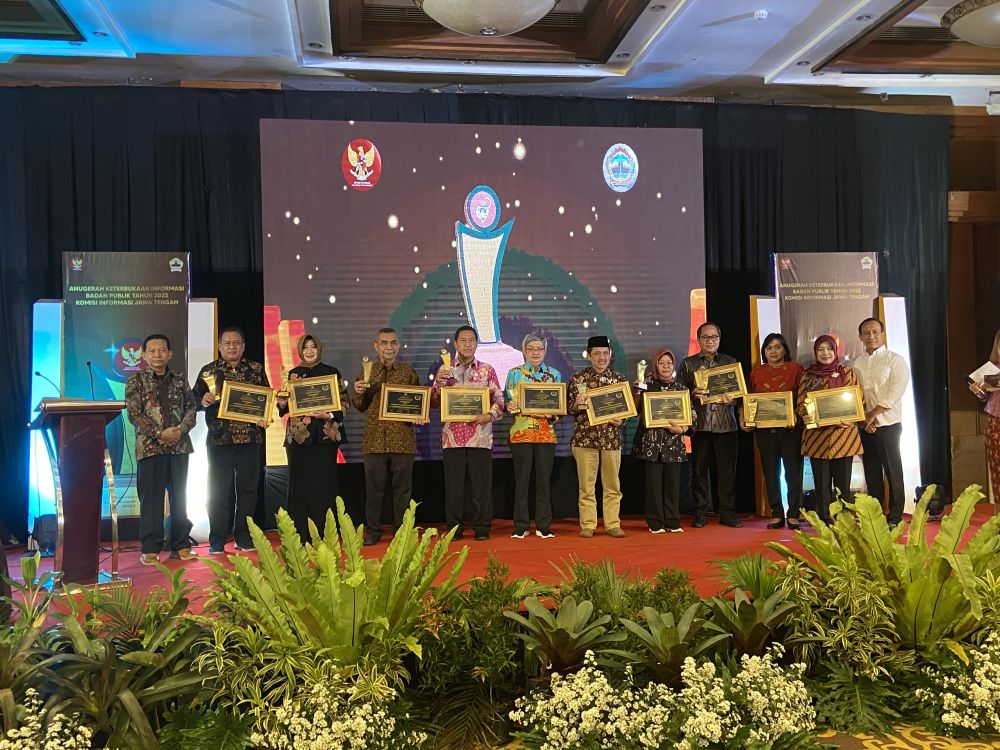 Pemkab Sukoharjo Raih Predikat "Informatif" pada Anugerah Keterbukaan Informasi Publik 2022