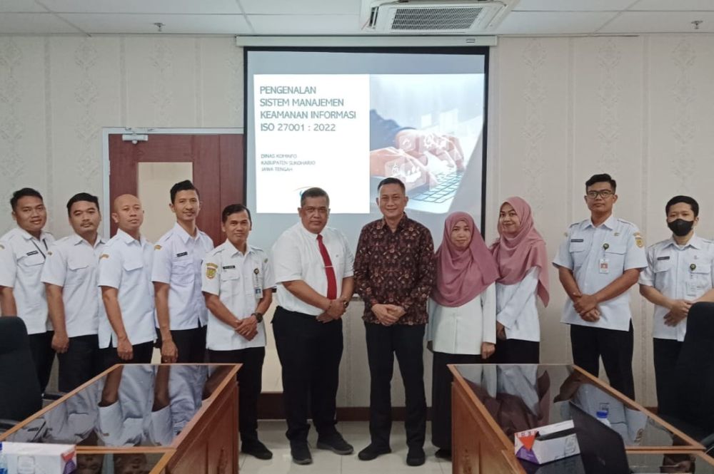 Diskominfo Sukoharjo Selenggarakan Pelatihan Sertifikasi ISO 27001:2022