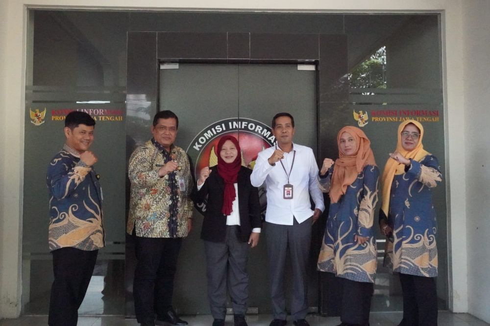Konsultasi dan Koordinasi Pelayanan Informasi Publik ke Komisi Informasi Jateng