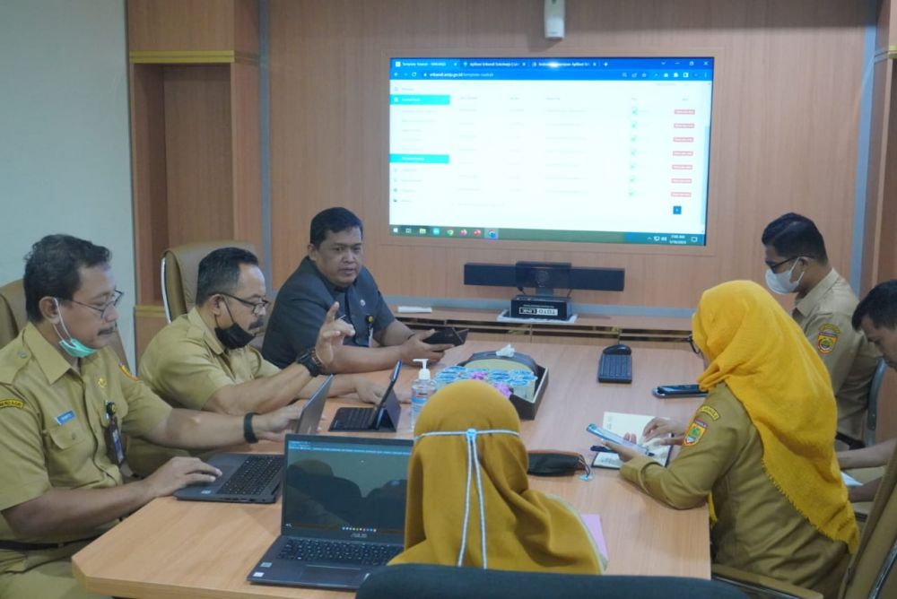 Pelatihan Aplikasi SRIKANDI bagi ASN dan non ASN di lingkungan Dinas Kominfo Kabupaten Sukoharjo