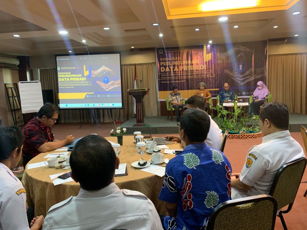 Sosialisasi Perlindungan Data Pribadi untuk Kesiapan UU No 27 Tahun 2022 oleh Pemprov Jawa Tengah