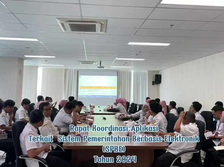 Koordinasi Aplikasi Terkait SPBE Tahun 2024