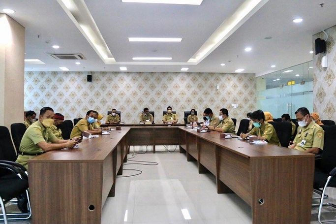 Rapat Sosialisasi Peraturan Bupati Sukoharjo Nomor 33 Tahun 2022 tentang Penyelenggaraan Informasi Geospasial