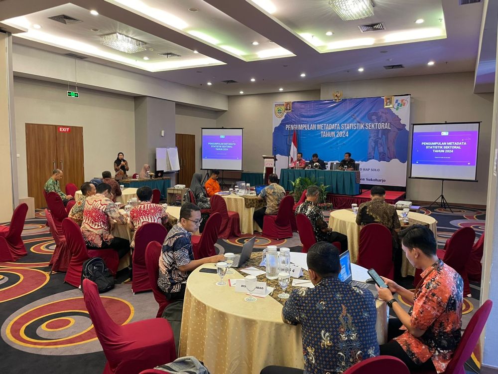 Pengumpulan Metadata Statistik Sektoral di Sukoharjo, Langkah Menuju Satu Data Indonesia