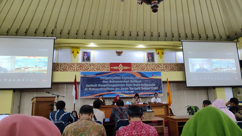 Laporan Hasil dan Feedback Penyelenggaraan SDI di Kab/Kota se- Jawa Tengah