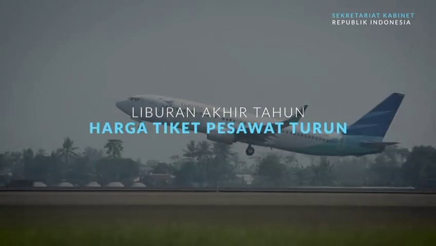 Kabar Gembira, Harga Tiket Pesawat Turun 10% Selama Libur Nataru 2024/2025