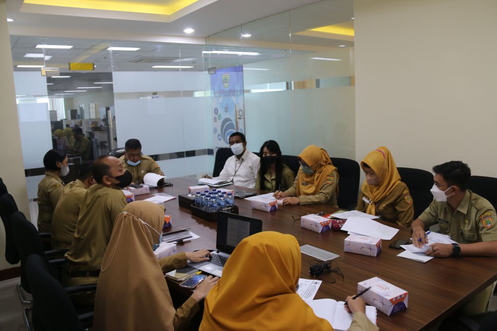Rapat Pembahasan Laporan Hasil Evaluasi Implementasi Satu Data Indonesia SDI