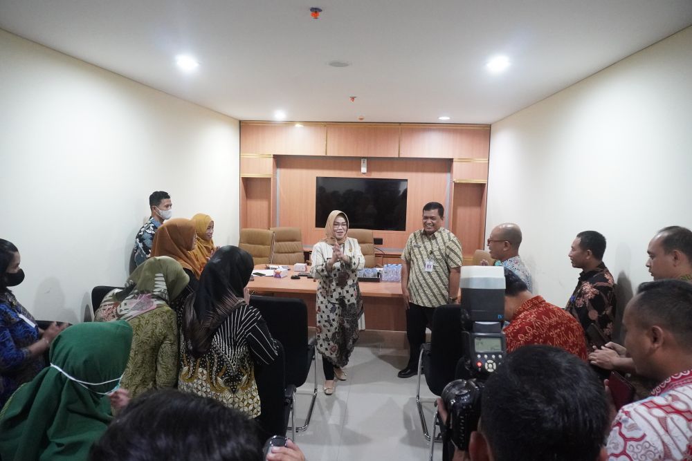 Rapat Staf Diskominfo dan Sidak Bupati Usai Libur Lebaran