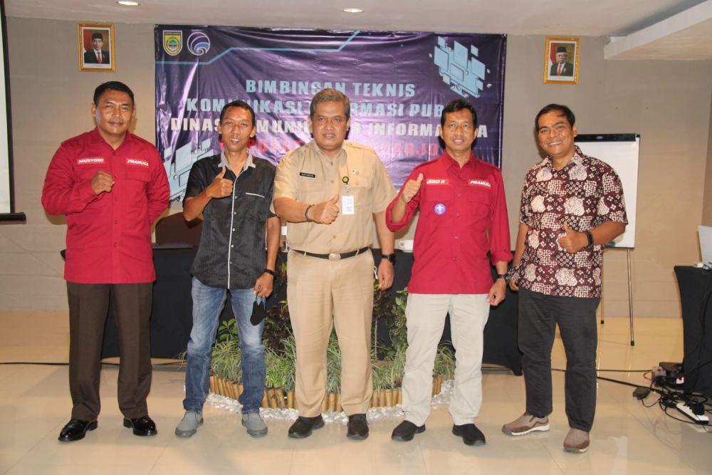 Diskominfo menyelenggarakan Bimbingan Teknis Komunikasi Informasi Publik